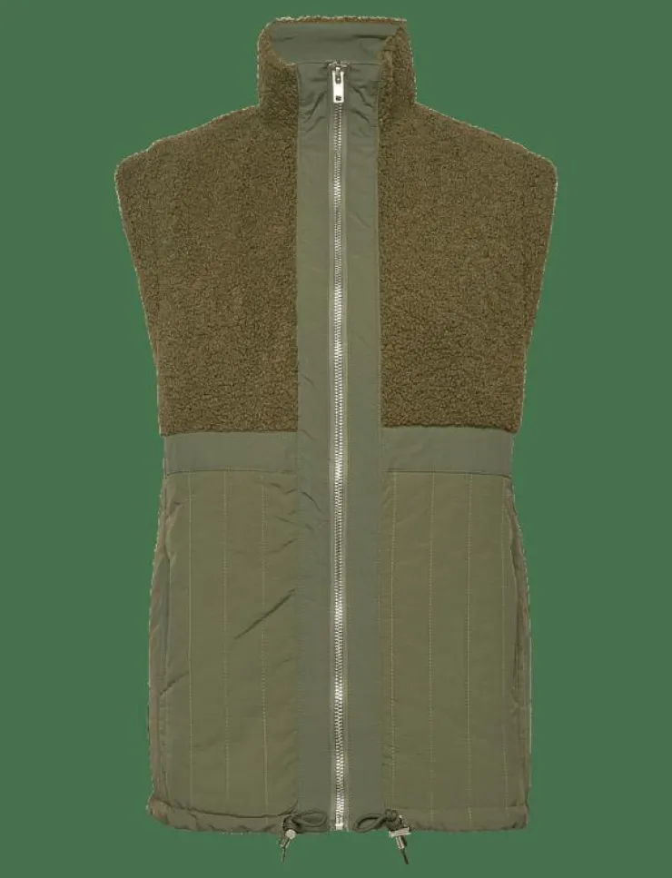 Noella Freya Mix Vest - Vadderade västar|Kvinnor Västar|Jackor & Kappor