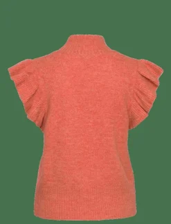 Kvinnor Sirup Copenhagen Västar|Frida Frill Waistcoat - Stickade västar