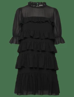 Bubbleroom Frill Short Dress - Korta klänningar|Kvinnor Klänningar