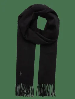 Polo Ralph Lauren Fringe Cashmere Scarf - Halsdukar| Sjalar & Halsdukar