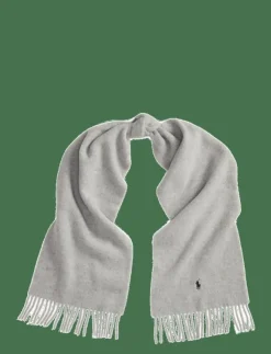 Polo Ralph Lauren Fringe-Trim Wool Scarf - Sjalar|Kvinnor Sjalar & Halsdukar