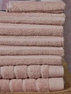 Noble House Badrumstextilier|Handdukar & Badlakan|FROTTÉ HANDDUK SEASON L.ROSA 30X50 - Handdukar