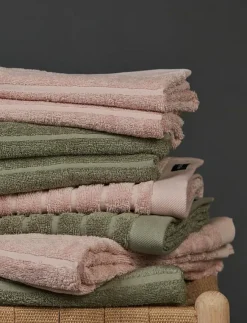 Noble House Badrumstextilier|Handdukar & Badlakan|FROTTÉ HANDDUK SEASON L.ROSA 30X50 - Handdukar