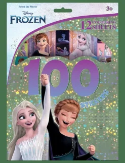 Barn Sense Rita & Pyssla|FROZEN 100 STICKERS HOLOGRAM - Klistermärken