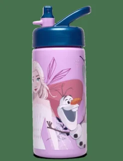 Barn Euromic Vattenflaskor|FROZEN, Water bottle with straw - Matdags