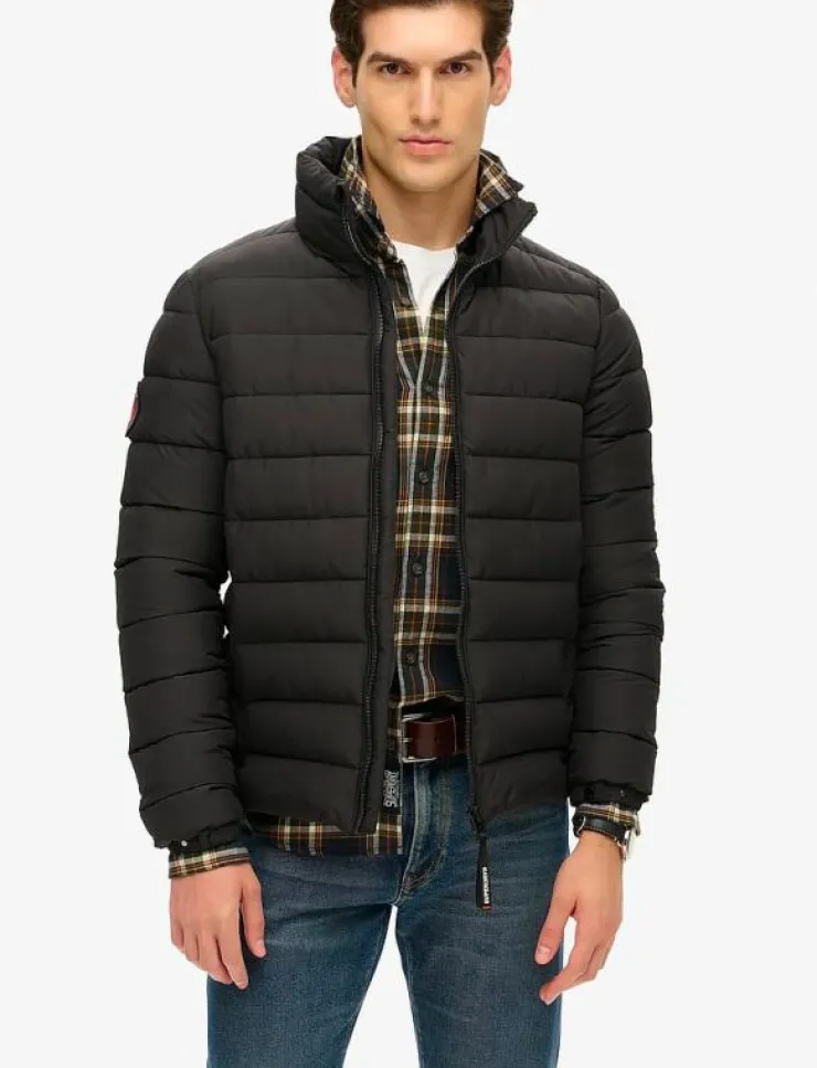 Superdry FUJI EMB PADDED JACKET - Fodrade jackor| Jackor & Rockar