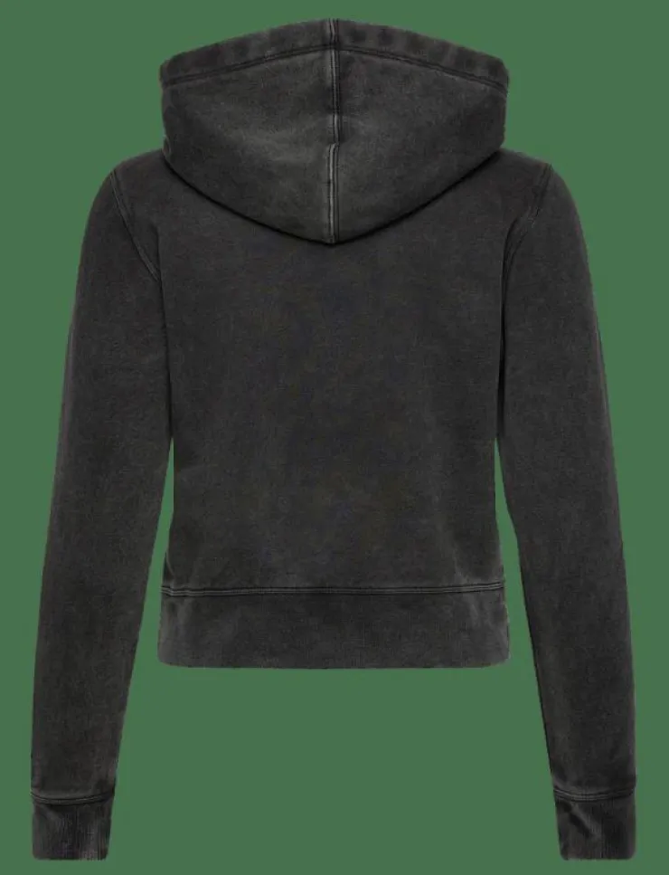 Kvinnor Champion Sweatshirts|Full Zip Hoodie Sweatshirt - Huvtröjor