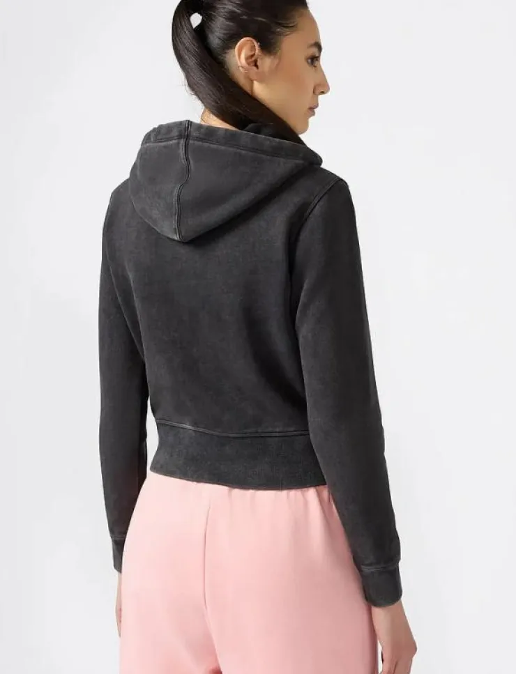 Kvinnor Champion Sweatshirts|Full Zip Hoodie Sweatshirt - Huvtröjor