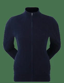 Kvinnor FootJoy Sweatshirts|Sweatshirts|Full-Zip Lined Pullover - Sweatshirts