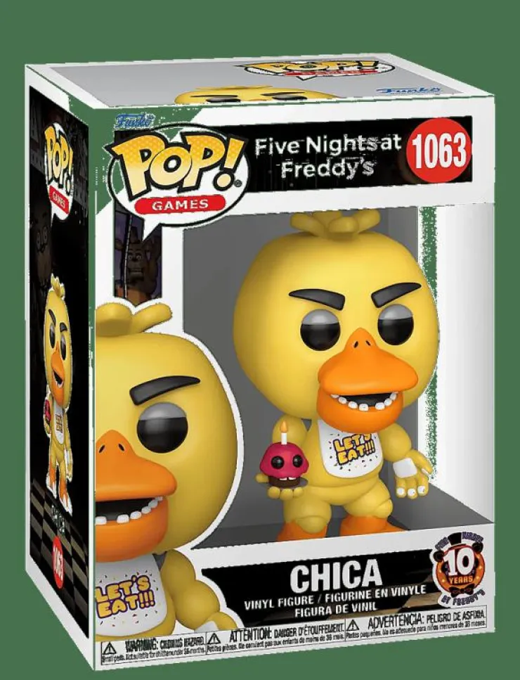 Barn Funko Leksaksset & Leksaksfigurer|POP Vinyl FNAF Chica - Actionfigur