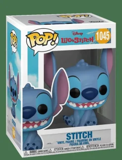 Funko POP Vinyl Lilo&Stitch Smiling Seated Stitch - Film & Sagofigur|Barn Leksaksset & Leksaksfigurer