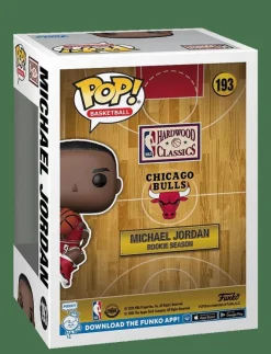 Barn Funko Leksaksset & Leksaksfigurer|POP Vinyl NBA Bulls RS Michael Jordan - Actionfigur