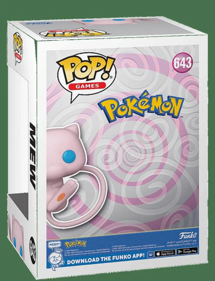 Barn Funko Leksaksset & Leksaksfigurer|POP Vinyl Pokemon Mew - Actionfigur
