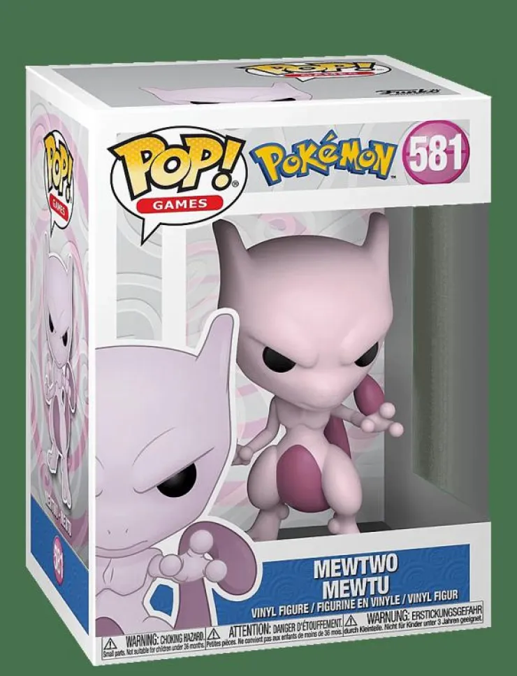 Barn Funko Leksaksset & Leksaksfigurer|POP Vinyl Pokemon Mewtwo - Actionfigur