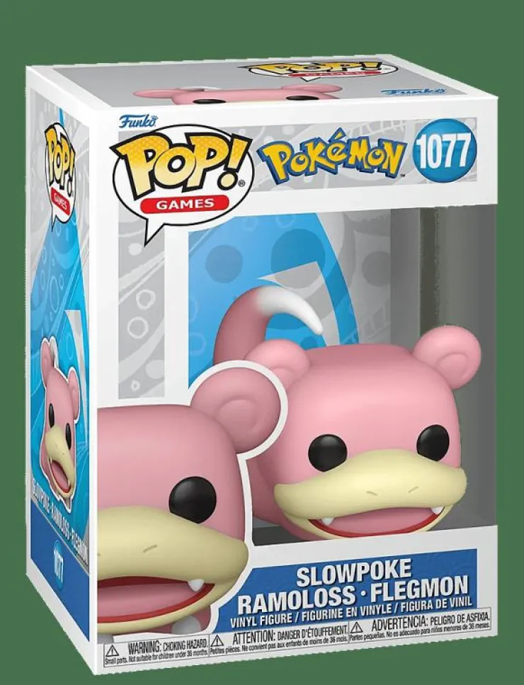 Barn Funko Leksaksset & Leksaksfigurer|POP Vinyl Pokemon Slowpoke - Actionfigur