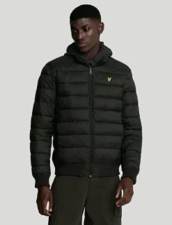 Lyle & Scott Jackor & Rockar|Funnel Neck Wadded Jacket - Fodrade jackor