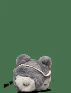 Barn Mango Väskor|Fur-effect shoulder bag - Axelremsväska