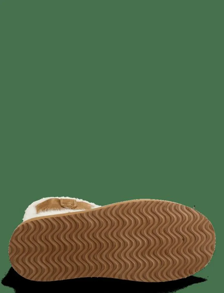 Barn Mango Stövlar & Kängor|Fur-effect suede ankle boots - Vinterstövlar