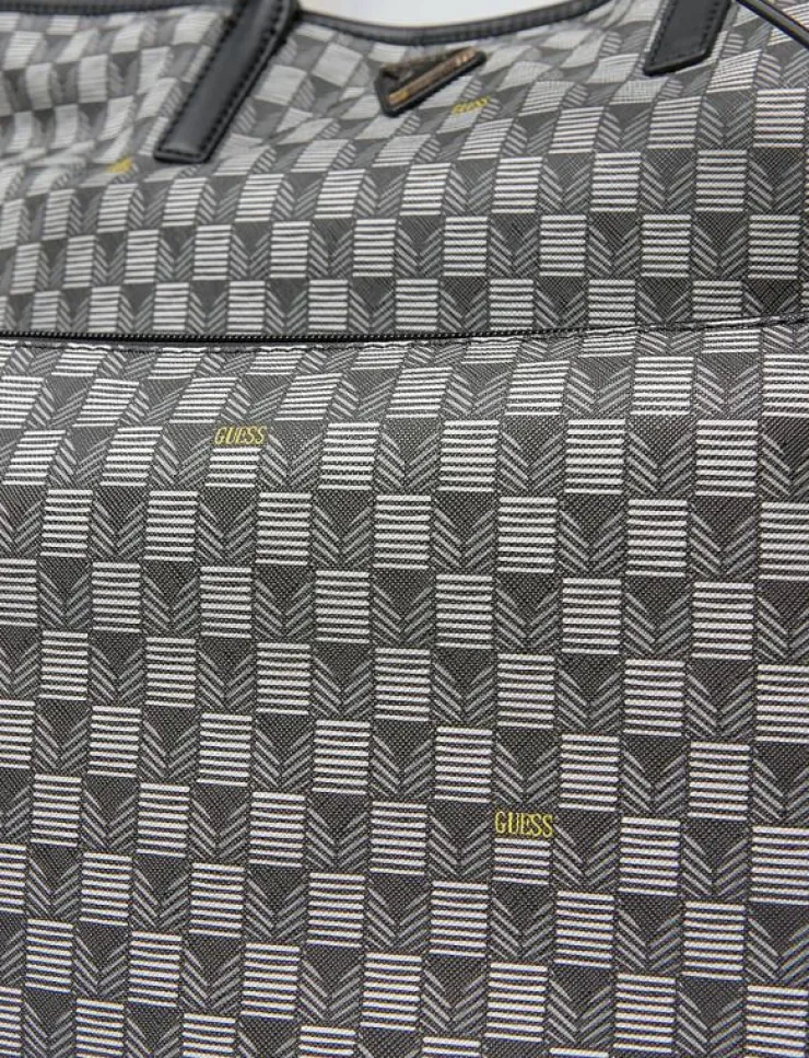 Kvinnor GUESS Shoppingväskor & Totes|G WAVE II LARGE 2 IN 1 TOTE - Totes