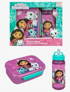 Barn Undercover Matdags|Matdags|Gabby's Dollhuse Lunch Box and Water Bottle Set - Lunchlådor