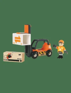 Barn BRIO Leksaksfordon & Bilar|Gaffeltruck - Byggmaskiner