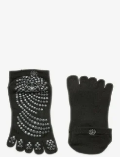 Gaiam GREY GRIPPY YOGA SOCKS - Yogastrumpor|Kvinnor Sportutrustning|Underkläder