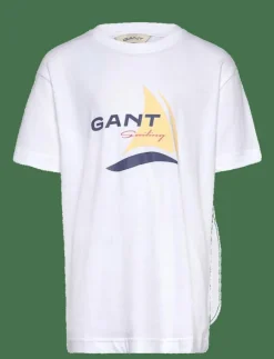 Barn GANT Basplagg|Överdelar|SAILING GRAPHIC T-SHIRT - Kortärmade