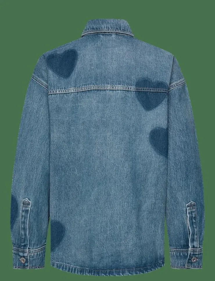 HUGO BLUE Garesa_2_B - Jeansskjortor|Kvinnor Denimkläder