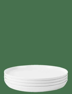 Rosendahl GC Essentials Middagstallrik Ø25 cm vit 4 st. - Mattallrikar| Tallrikar