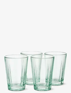Rosendahl GC Recycled Vattenglas 22 cl klart grönt 4 st. - Dricksglas| Glas