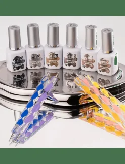 Depend Cosmetic Gel iQ Metallic Marble - Smink|Kvinnor Naglar