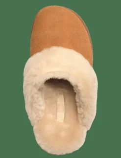 FitFlop GEN-FF SHEARLING-COLLAR SUEDE SLIPPERS - Inneskor|Kvinnor Tofflor