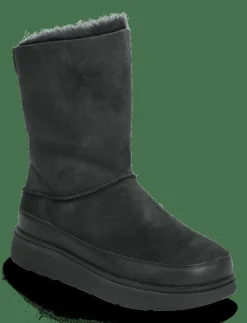 FitFlop GEN-FF SHORT DOUBLE-FACED SHEARLING BOOTS - Varmfodrade skor|Kvinnor Varmfodrade Stövlar
