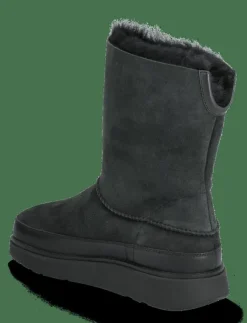 FitFlop GEN-FF SHORT DOUBLE-FACED SHEARLING BOOTS - Varmfodrade skor|Kvinnor Varmfodrade Stövlar