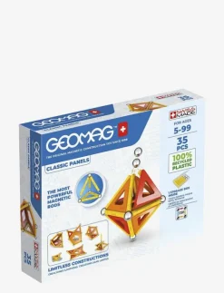 Geomag Classic Panels Recycled 35 Pcs - Byggsats|Barn Klossar & Byggsatser