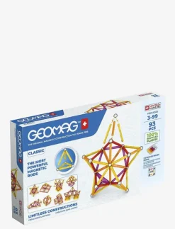 Barn Geomag Klossar & Byggsatser|Classic Recycled 93 Pcs - Byggsats
