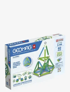 Geomag Classic Recycled 60 Pcs - Byggsats|Barn Klossar & Byggsatser