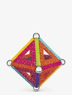 Geomag Glitter Panels Recycled 35 Pcs - Byggsats|Barn Klossar & Byggsatser