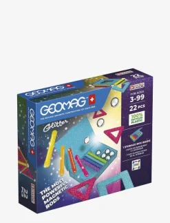 Barn Geomag Klossar & Byggsatser|Glitter Panels Recycled 22 Pcs - Byggsats