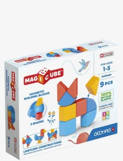 Geomag Magicube Djur 9 Delar - Byggklossar|Barn Klossar & Byggsatser