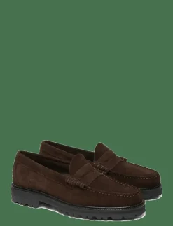 G.H. BASS GH WEEJUN 90 LARSON SUEDE - Loafers| Sommarskor|Loafers