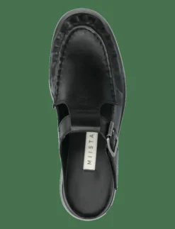 Kvinnor MIISTA Mules & Slip-Ins|Gianna Buckled Mules - Mules med klack