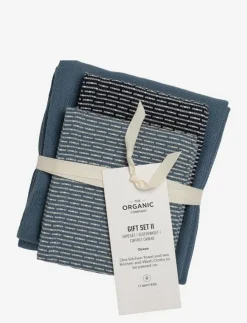 The Organic Company Tvätt & Städ|Gift set II (2 kitchen cloths and 1 kitchen towel) - Disktrasor & Diskborstar