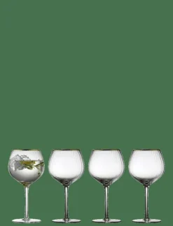 Lyngby Glas Gin & tonic glas palermo gold 65cl 4st - Ginglas| Glas