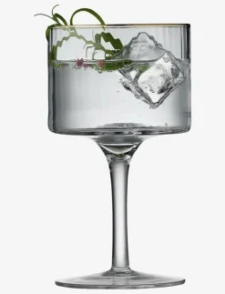 Lyngby Glas Gin & tonic glas palermo gold 32cl 4st - Ginglas| Glas