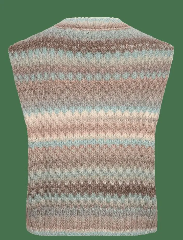 Noella Gio Knit Vest - Stickade västar|Kvinnor Västar