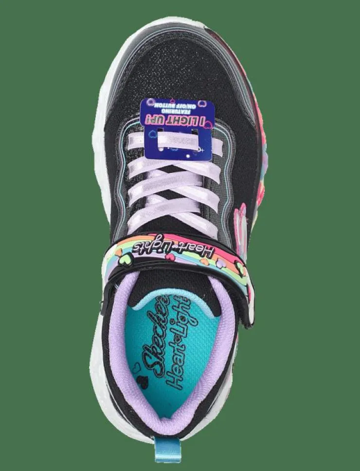 Barn Skechers Sneakers|Girls ETERNAL HEART LIGHTS TON OF LOVE - Låga sneakers