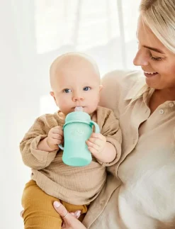 Barn Everyday Baby Mata|Glass Sippy Cup Healthy + - Nappflaskor