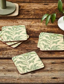 Morris & Co Serveringstillbehör|Glasunderlägg Willow Bough 6-p - Serveringstillbehör