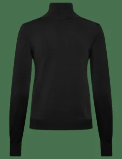 Kvinnor Filippa K Stickat|Glossy Knit Turtleneck Sweater - Polotröjor